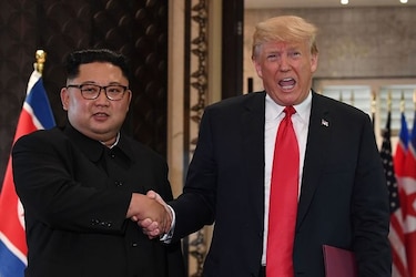 Trump muestra su optimismo sobre Corea del Norte tras revelar carta de Kim