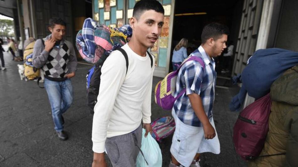 Caravana de migrantes llega a Ciudad de México