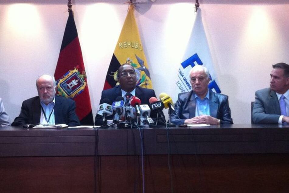 Fiscal Caraballo intercambia información en Ecuador sobre el caso Odebrecht