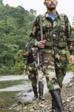 ENCUENTRO CON EL FRENTE 57 DE LAS FARC Becerro: ‘Somos personas normales con mucha disciplina’