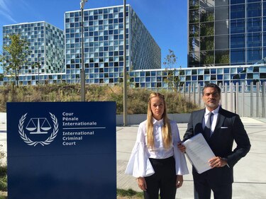 Venezuela: Lilian Tintori denunció a Nicolás Maduro ante la Corte Penal Internacional