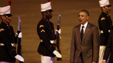 Obama, Castro y Peña Nieto llegan a Panamá para participar en la Cumbre