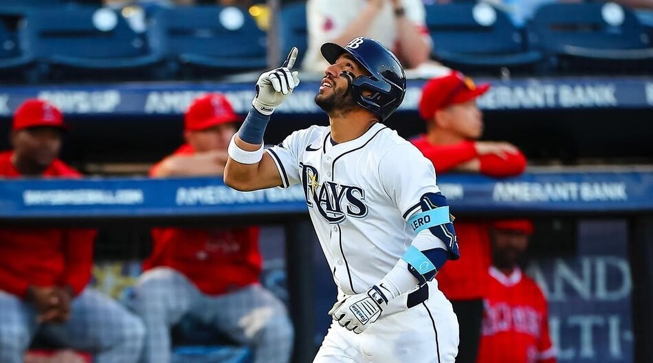 José Caballero desata la alegría en Tampa Bay, con un ‘grand slam’ que acabó con una mala racha