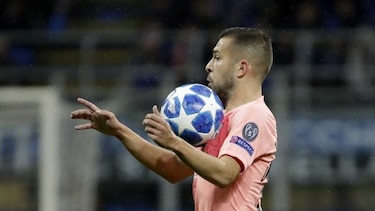 Jordi Alba vuelve a la selección contra Croacia y Bosnia