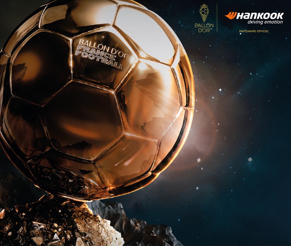 Hankook, patrocinador oficial del Ballon dʼOr™