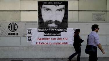 Argentina: familia confirma que cuerpo hallado es de Santiago Maldonado