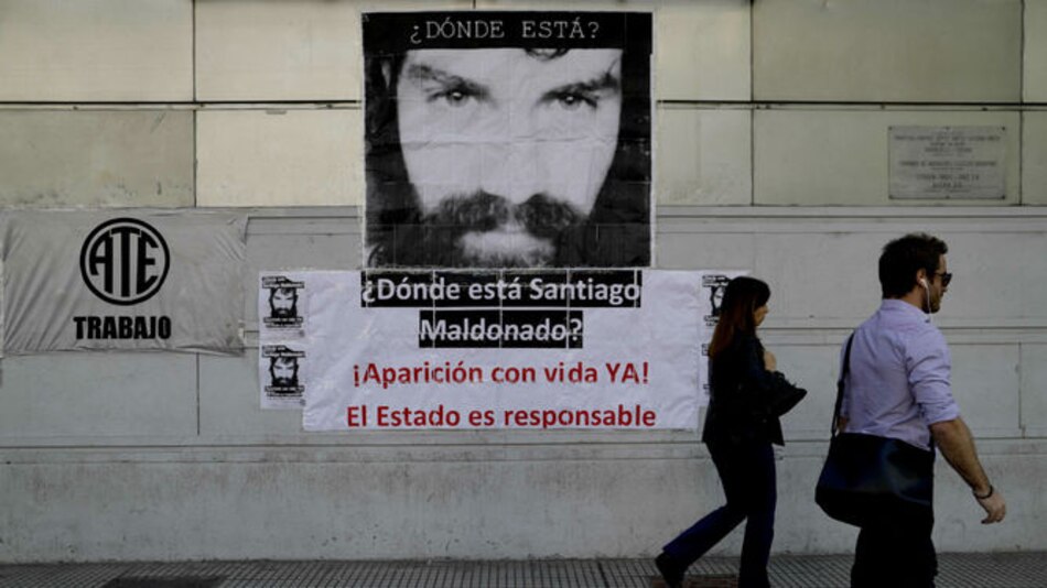 Argentina: familia confirma que cuerpo hallado es de Santiago Maldonado