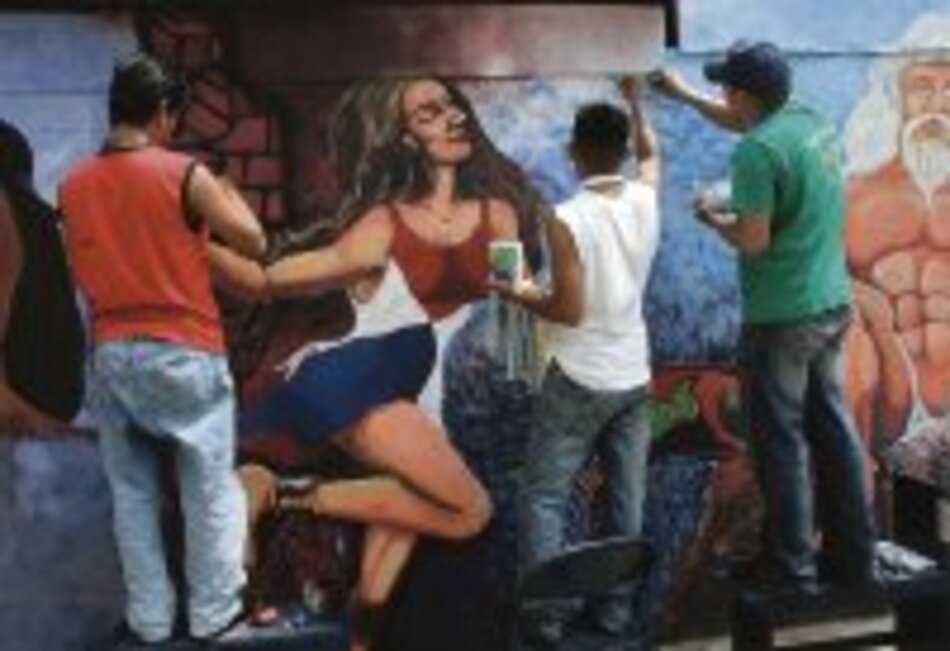 El país se viste con tres colores