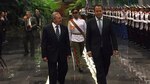 Presidente Varela sostiene encuentro con su homólogo Raúl Castro en Cuba