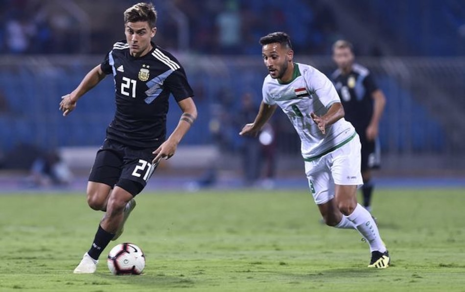 Argentina golea 4-0 a Irak