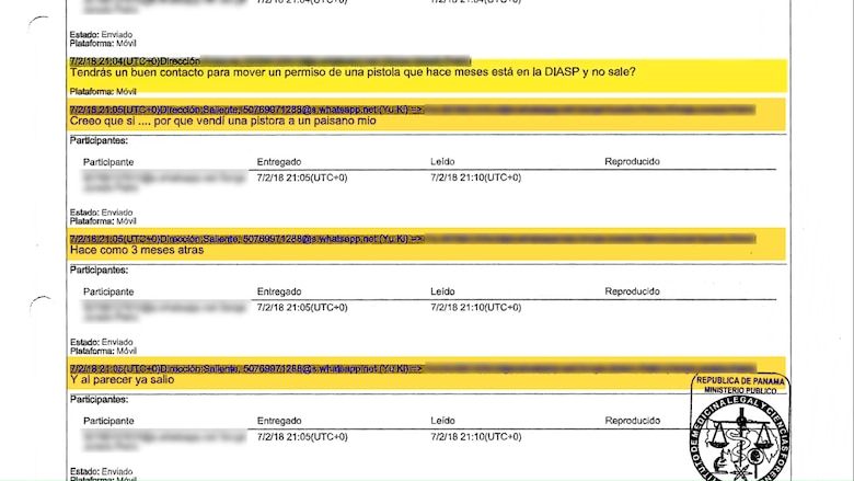 El expediente secreto del escándalo por armas en Panamá