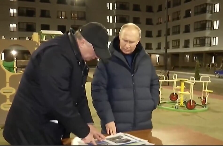 Putin hace una ‘visita de trabajo’ sorpresa a la ciudad ucraniana de Mariúpol