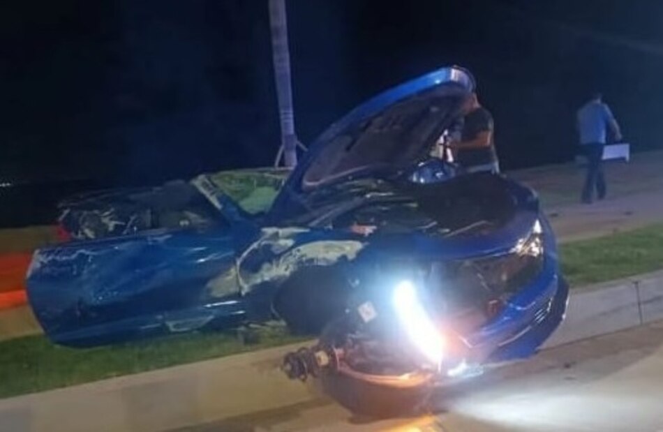 Jonathan Riggs, secretario general del Ministerio de Seguridad, en estado delicado tras accidente de tránsito