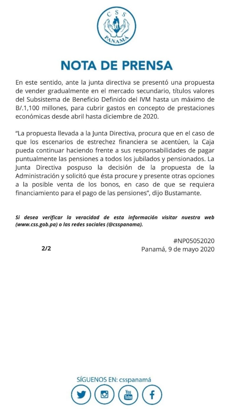 Coronavirus fulmina sistema de pensiones