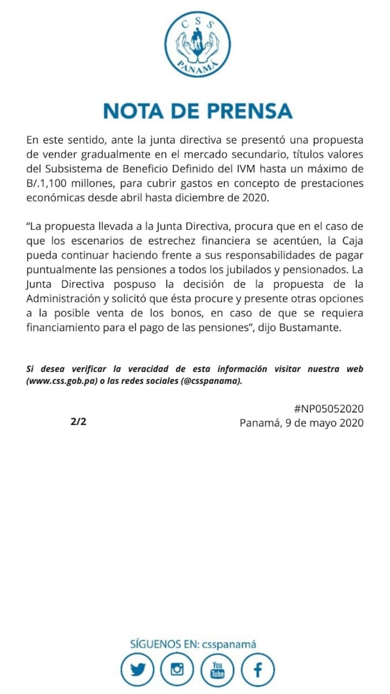 Coronavirus fulmina sistema de pensiones