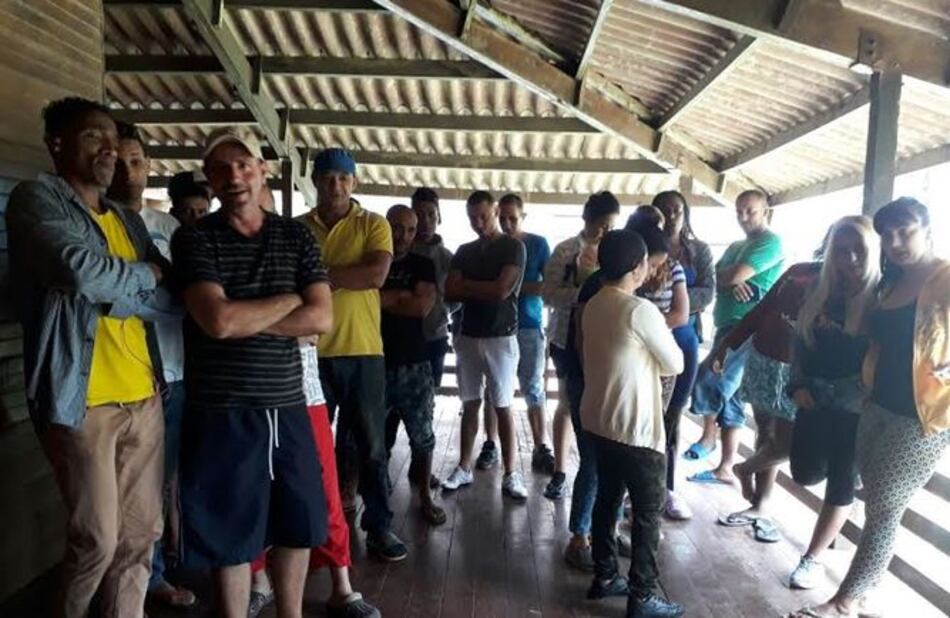 Sigue sin definirse situación de 120 cubanos que están en albergue de Chiriquí