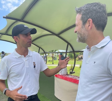 El talento de Thomas Christiansen brilló en el campo de golf