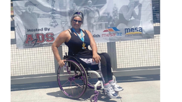 Una enamorada del deporte adaptado