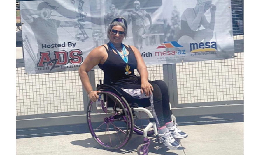 Una enamorada del deporte adaptado