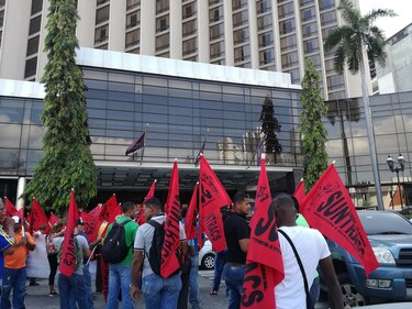 Empresarios culpan a Suntracs de paralización en proyecto de Minera Panamá