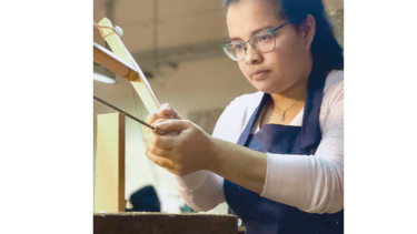 Una panameña en la ciudad del violín