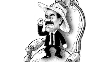 El dictadorzuelo no se quiere ir