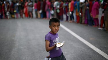La ONU alerta de la falta de fondos para ayudar a Nepal