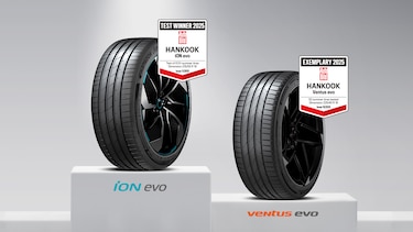 Hankook Tire domina la prueba de neumáticos de Auto Bild con la máxima calificación