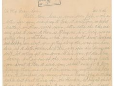 Subastan carta de Al Capone donde muestra su lado tierno por $ 62 mil 500