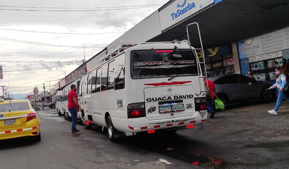 En Chiriquí los transportistas están en paro; se mantiene cerrada la Terminal de David
