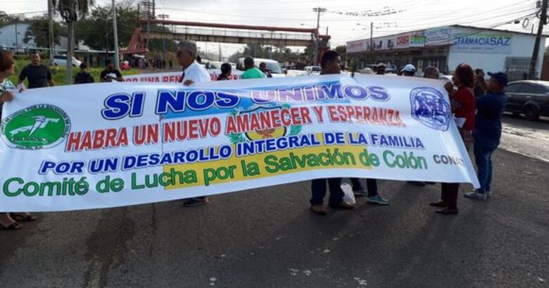 Colón amanece en calma en el segundo día de huelga general