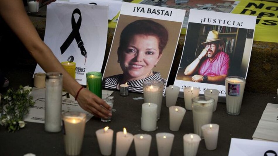 En 2017 murieron asesinados 81 periodistas, 13 en México