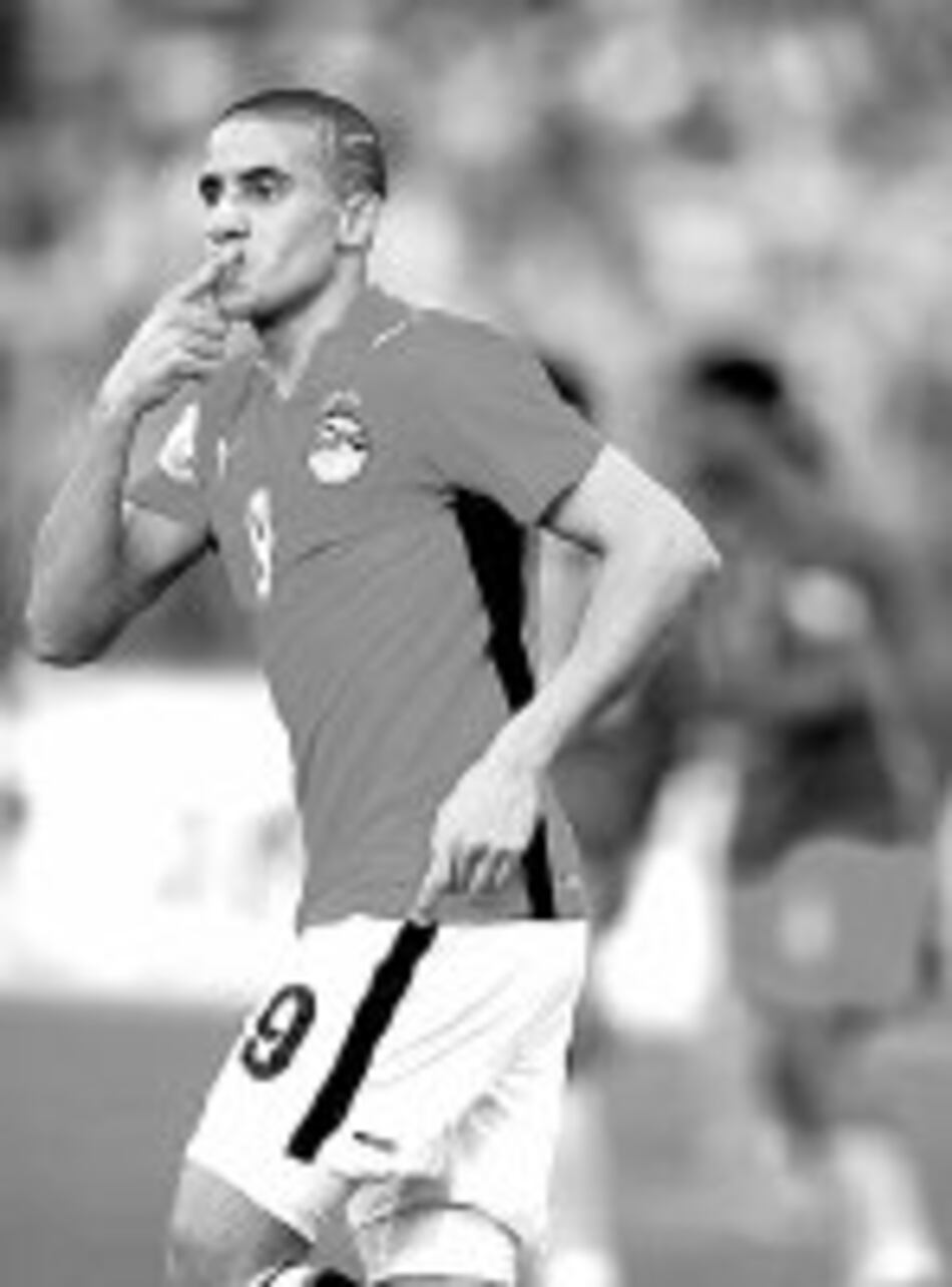 Zidan consigue doblete en triunfo de Egipto