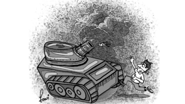 Casi la guerra