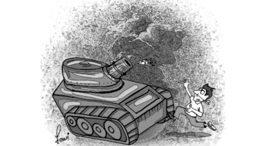 Casi la guerra