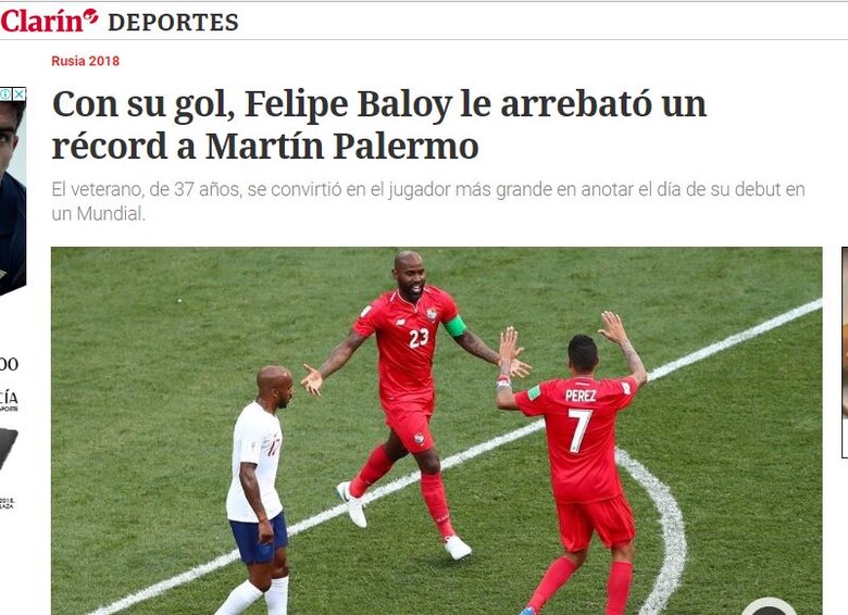 Gol de Felipe Baloy le da la vuelta al mundo