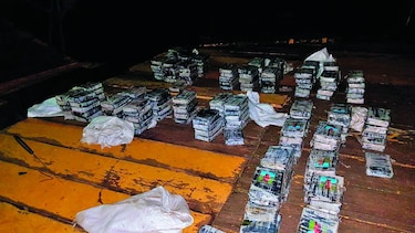 Detienen a agentes del Senafront con drogas