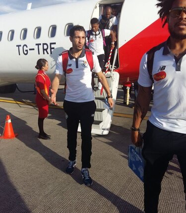 Panamá llega a Honduras para su partido eliminatorio