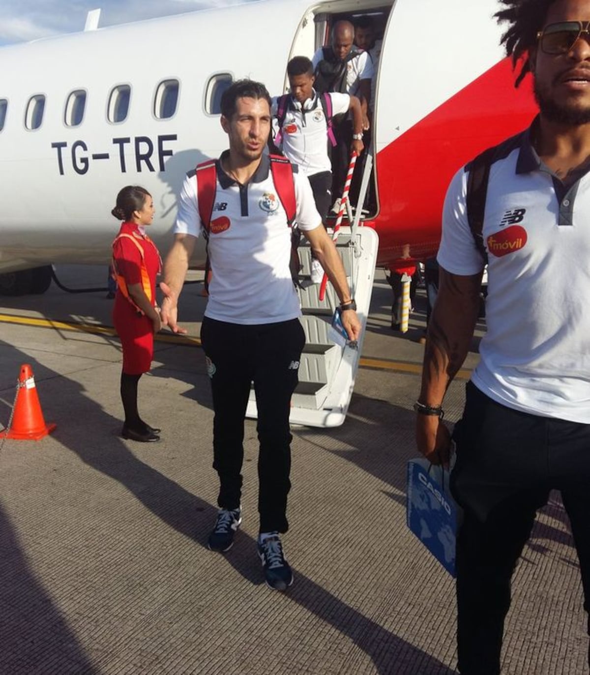 Panamá llega a Honduras para su partido eliminatorio