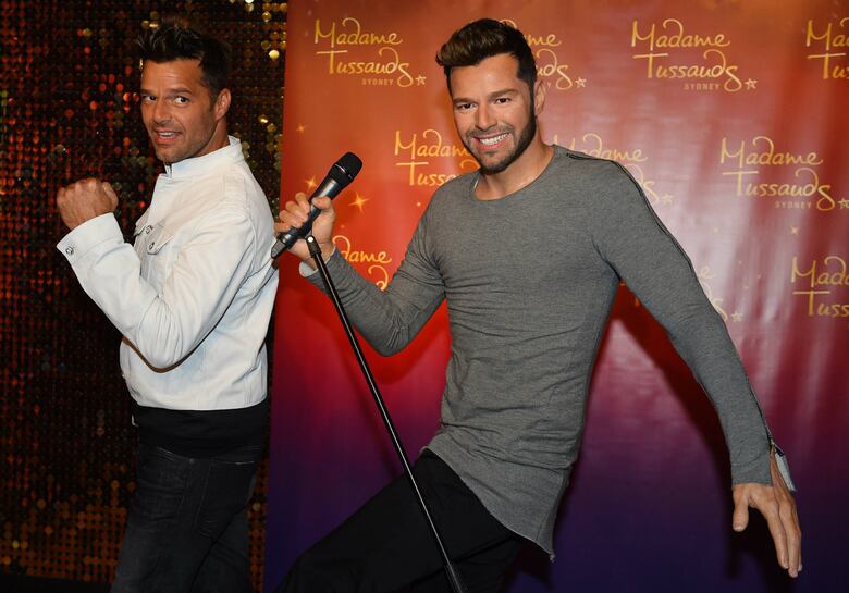 FOTOS: Ricky Martin devela su estatua de cera en Australia