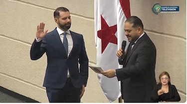 Ricardo Martinelli Linares fue juramentado como diputado suplente de la Asamblea