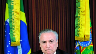 Michel Temer niega acusaciones