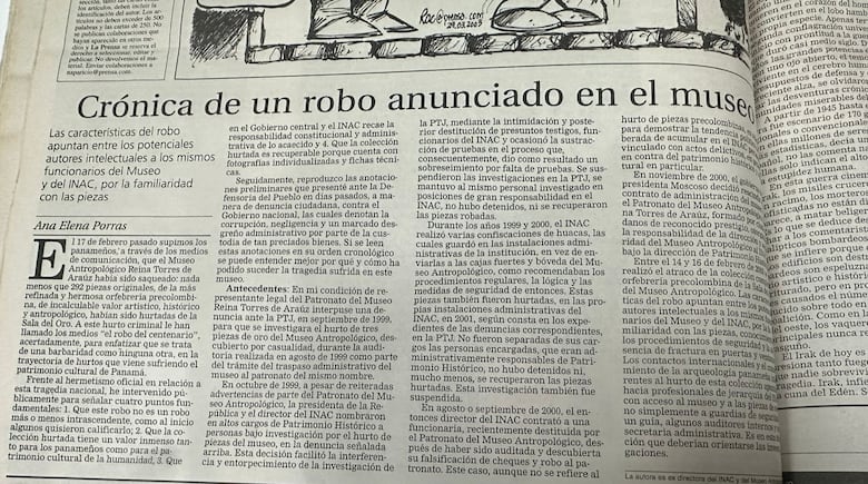 Contra el hurto y el olvido, Marcela añora el regreso de la identidad panameña al MARTA