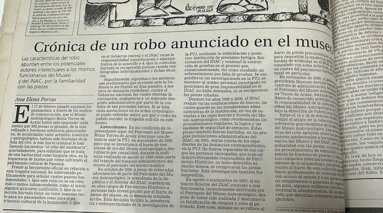 Contra el hurto y el olvido, Marcela añora el regreso de la identidad panameña al MARTA