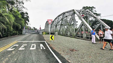 Licitan puente sobre río Sixaola