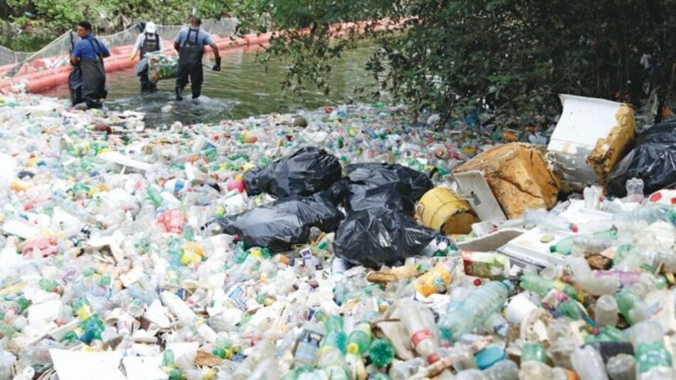 Océano de microplásticos