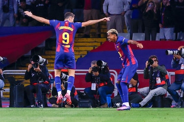 Vuelve Lamine para convertir al Barça en el nuevo líder de LaLiga