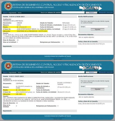 Gobierno avaló pagos a Showpro