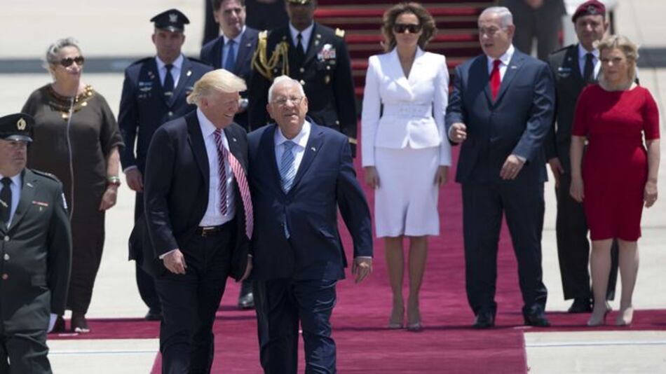 Donald Trump llega a Israel para la segunda etapa de su gira