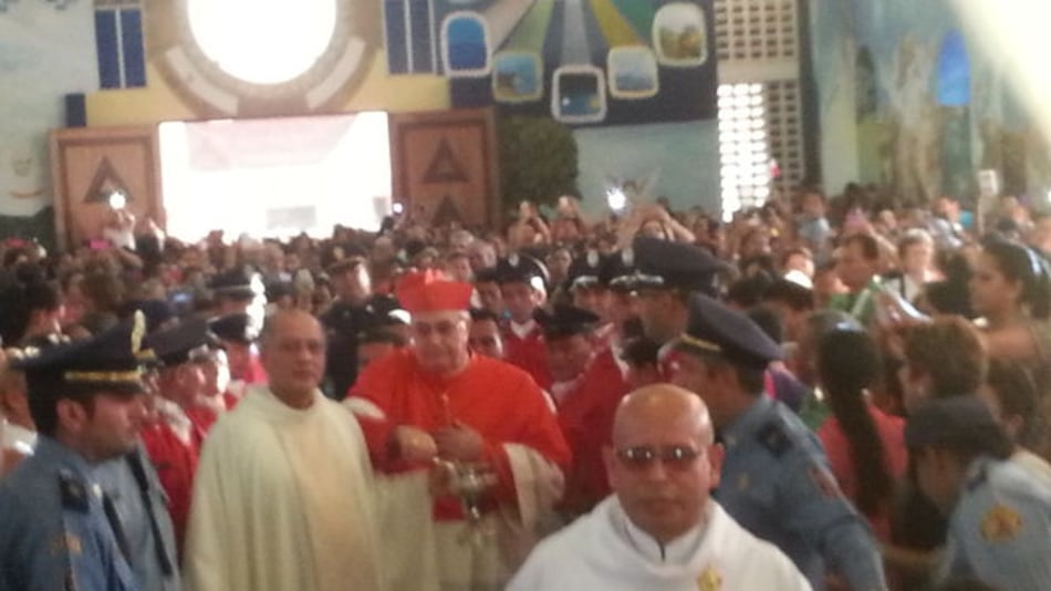 Lacunza oficia su primera eucaristía como cardenal en David